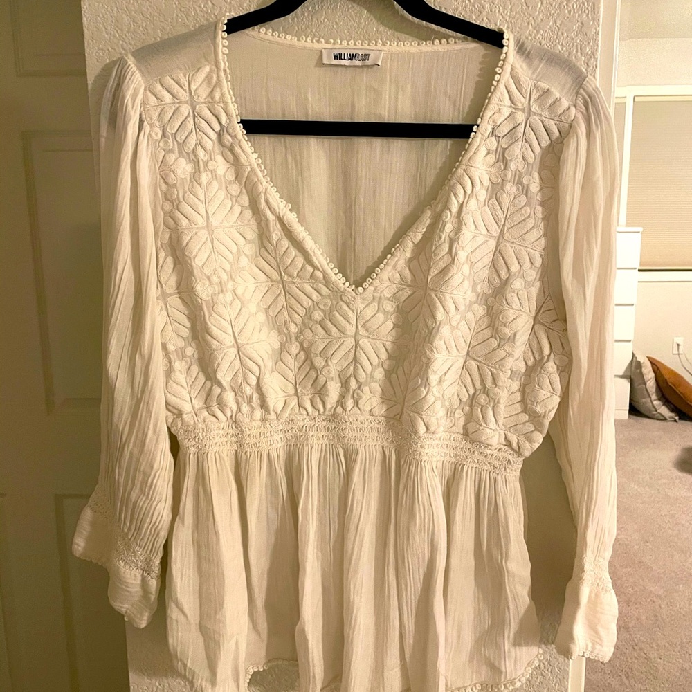 William Rast peasant top!